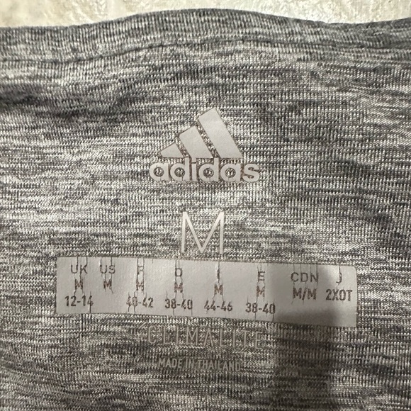 Adidas Women’s Gray Leggings Size Medium - Picture 2 of 4
